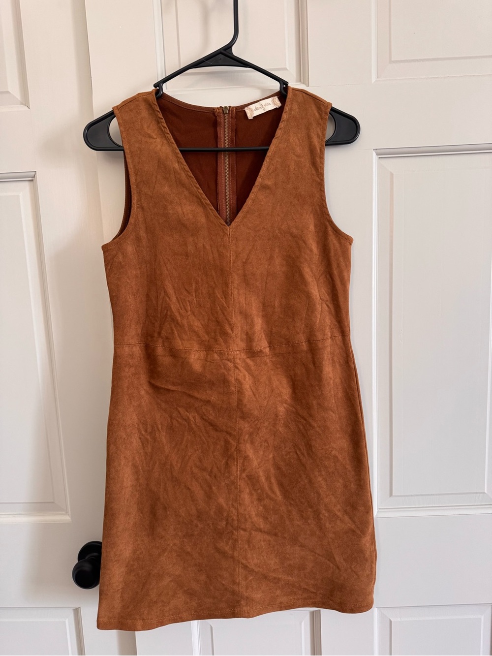 Altar’d State brown suede mini dress S